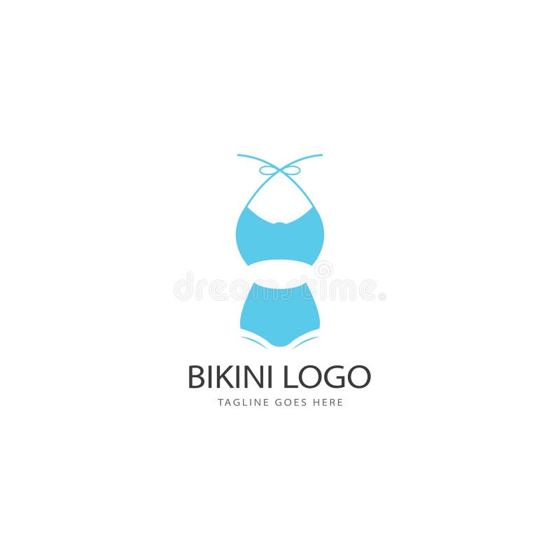 Logo Vector Template Swimsuit Logo Design Vector Stock Vector Logo Vector Template Swimsuit Logo Design Vector Stock Vector