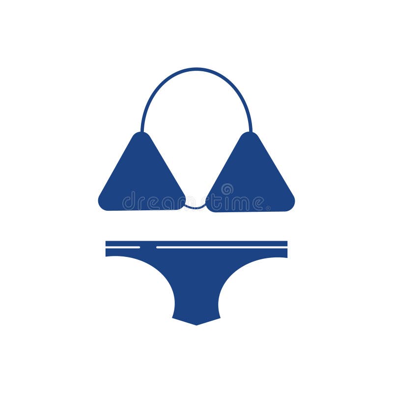 Bikini. vectorillustratie-decoratief ontwerp vector illustratie