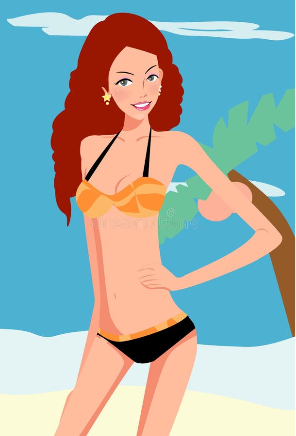 Young Teen Girl Bikini: Over 739 Royalty-Free Licensable Stock  Illustrations & Drawings