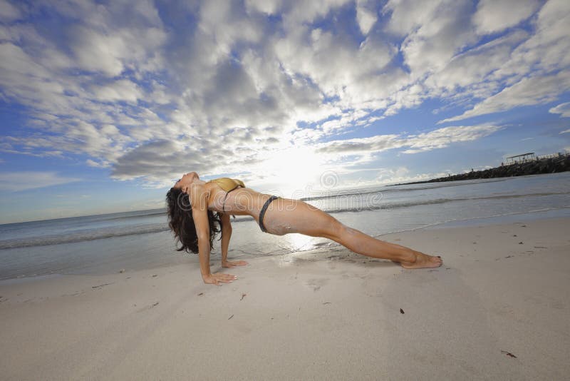 Bikini woman on the beach