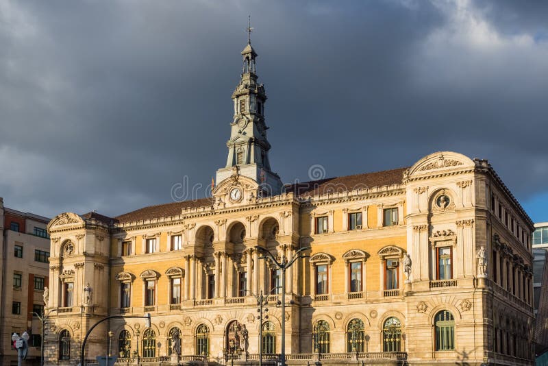 Bilbao City w hali, Biscay, Hiszpania zdjęcia stock Bilbao City w hali, Biscay, Hiszpania zdjęcia stock