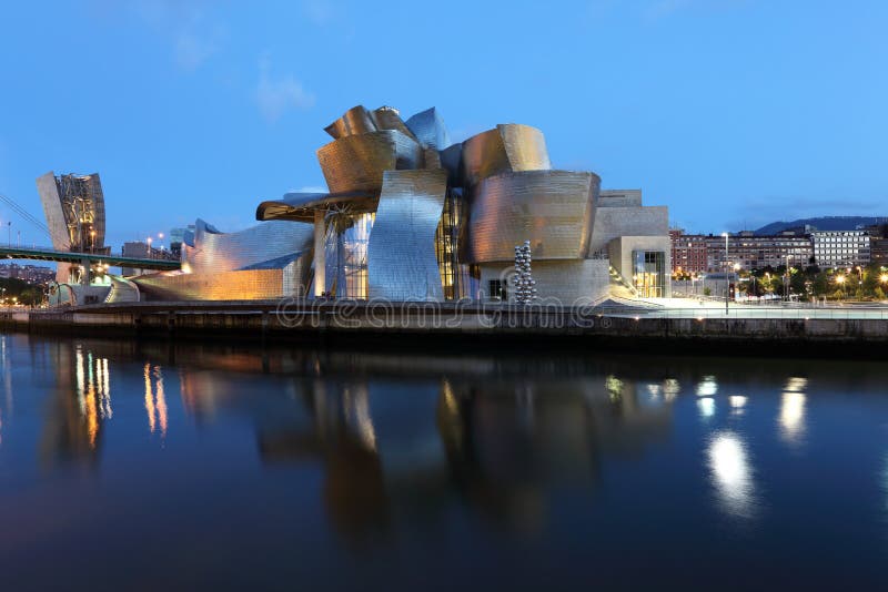 bilbao guggenheim muzeum Spain fotografia stock bilbao guggenheim muzeum Spain fotografia stock