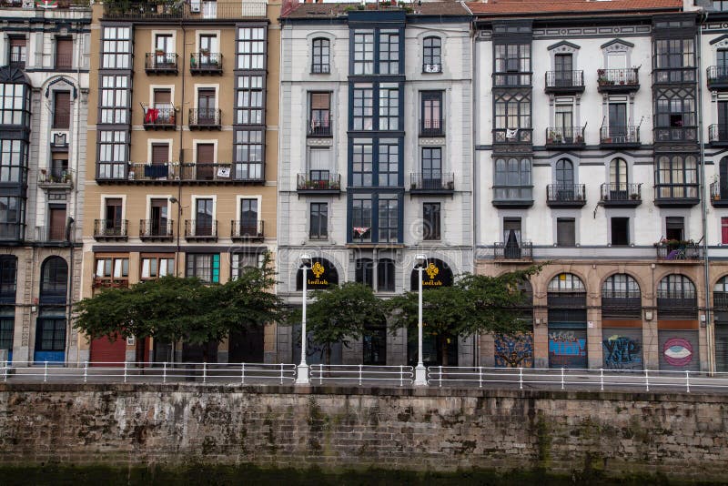 Bilbao editorial photography. Image of spain, apartments 42868247