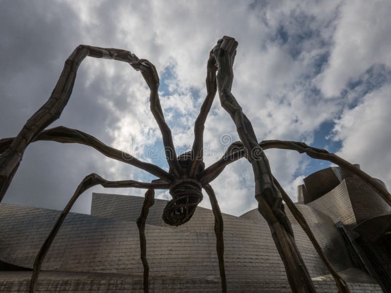 Bilbao, Spain, October 1, 2019 Sculpture Of The Guggenheim