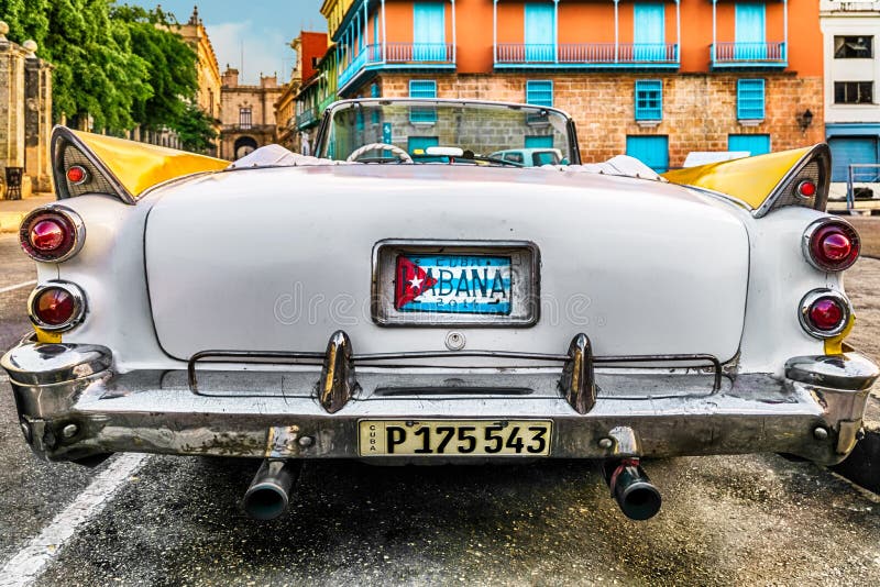 bilclassic havana royaltyfria foton bilclassic havana royaltyfria foton