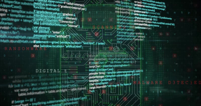Bild der Dateisymbole und digitale Datenverarbeitung über Computerserver vektor abbildung