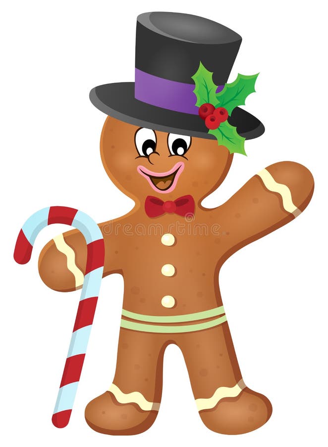Bild 3 för tema för pepparkakaman vektor illustrationer Bild 3 för tema för pepparkakaman vektor illustrationer