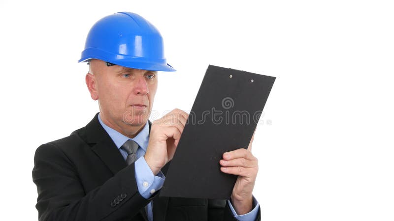 Bild med maskinläsning och skrivning i tekniska anteckningar i Agenda arkivbilder