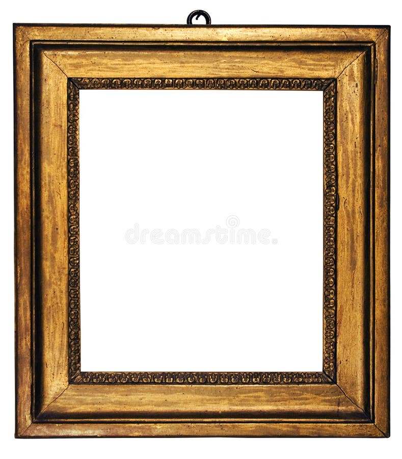 Bilderrahmen-Kubikgold (Pfad eingeschlossen) stockbild Bilderrahmen-Kubikgold (Pfad eingeschlossen) stockbild