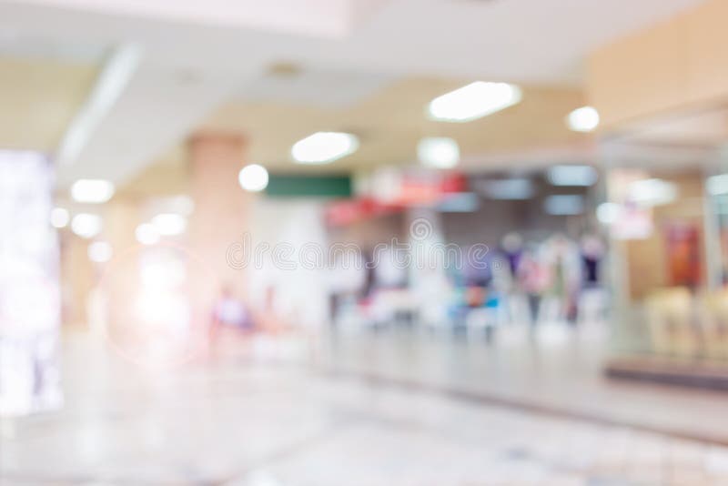 Bildsuddighetsbakgrund, lyxigt shoppinggalleriavaruhus royaltyfria foton Bildsuddighetsbakgrund, lyxigt shoppinggalleriavaruhus royaltyfria foton