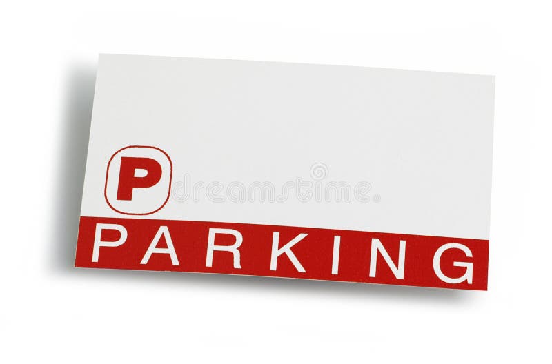 Bilhete de estacionamento