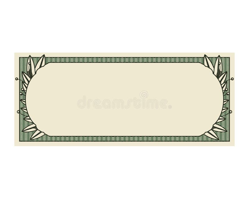 Bill Dollar Print Seal Icon Stock Vector - Illustration of money, ornament:  76331946