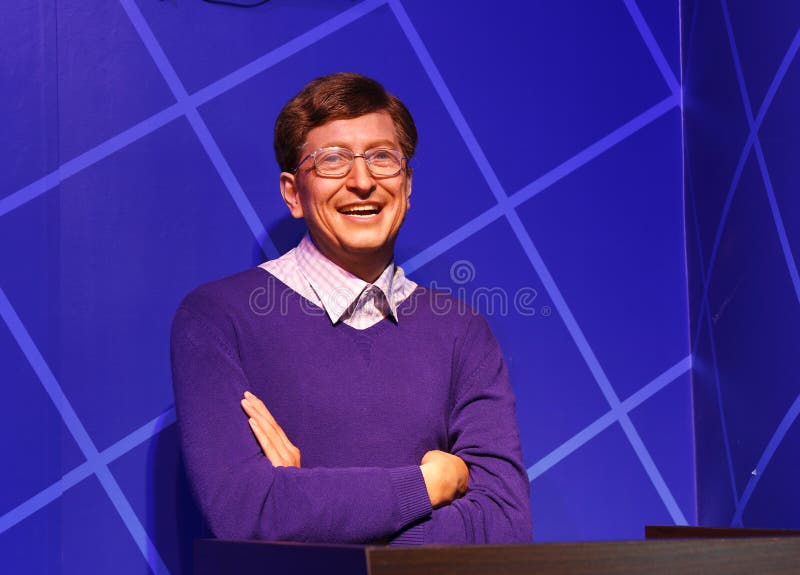 Bill Gates, wasstandbeeld, wascijfer, waxwork