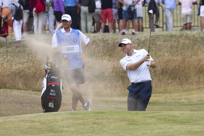 Bill Haas Bunker Shot