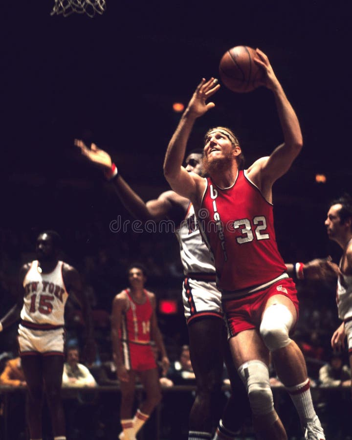 Bill Walton Portland Trailblazers fotografia stock Bill Walton Portland Trailblazers fotografia stock
