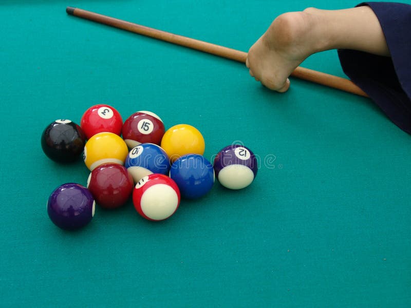 Download Billard photo stock. Image du end, enfants, amusement, feutre - 735912
