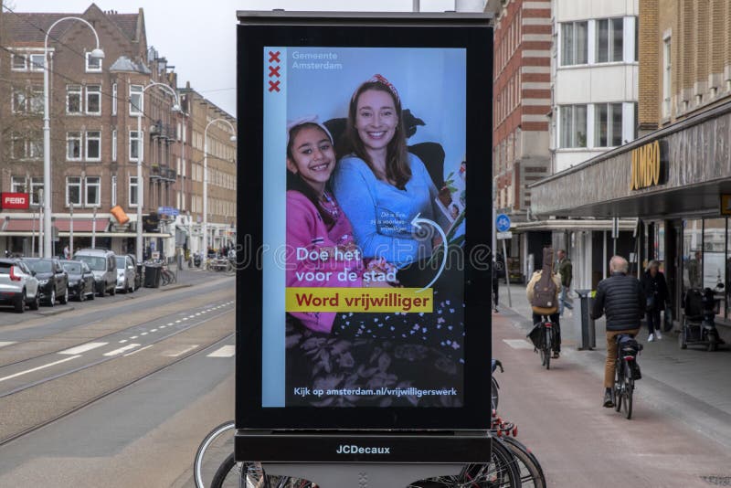 Billboard Gemeente Amsterdam Become a Volunteer at Amsterdam the ...