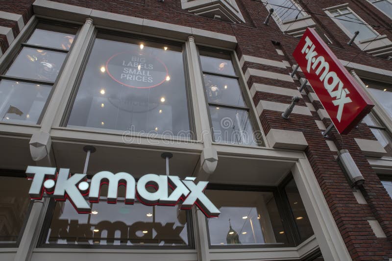 Billboard TK Maxx Store at Amsterdam the Netherlands 9112022 Editorial Image Image of maxx