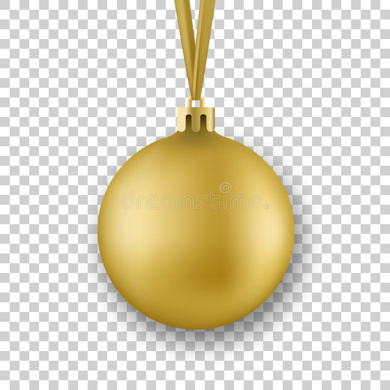 Boule Rouge Disolement De Noël Sur Le Fond Transparent