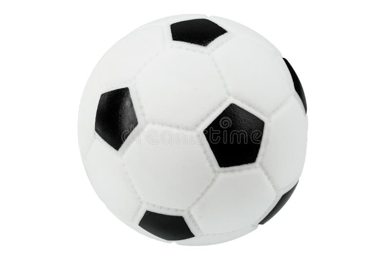 Bille de football d'isolement image libre de droits Bille de football d'isolement image libre de droits