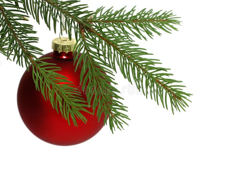 Bille rouge de Noël images stock Bille rouge de Noël images stock