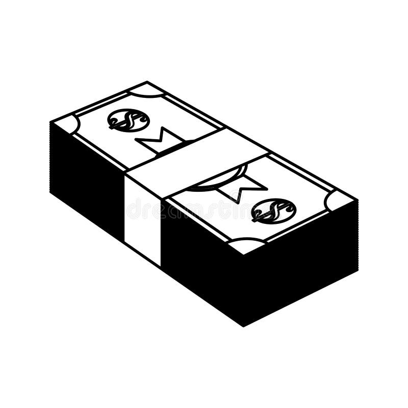 Billets of money stock illustration. Illustration of wealth 88185736