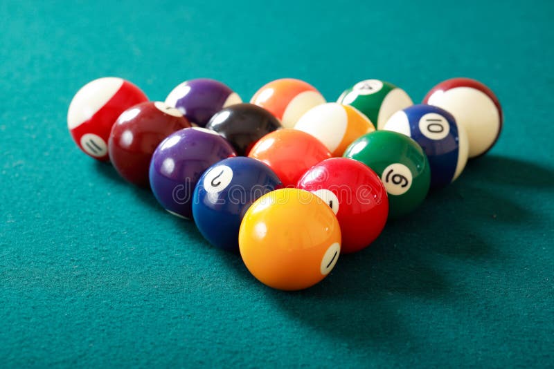 Billiard Break stock image. Image of action, bounce, synergy 8739785