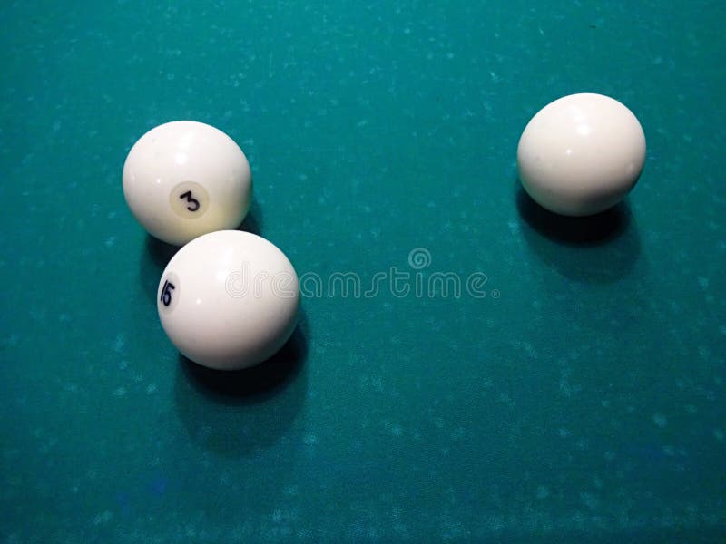 Billiard ball on the cloth stock image. Image of sport 76241769