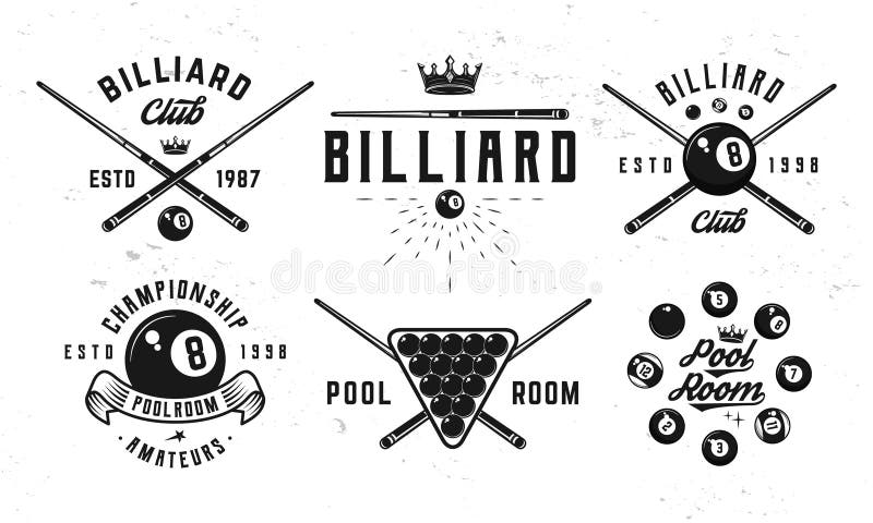 Monochromatic billiard 8 ball with cobra snake Vector Image