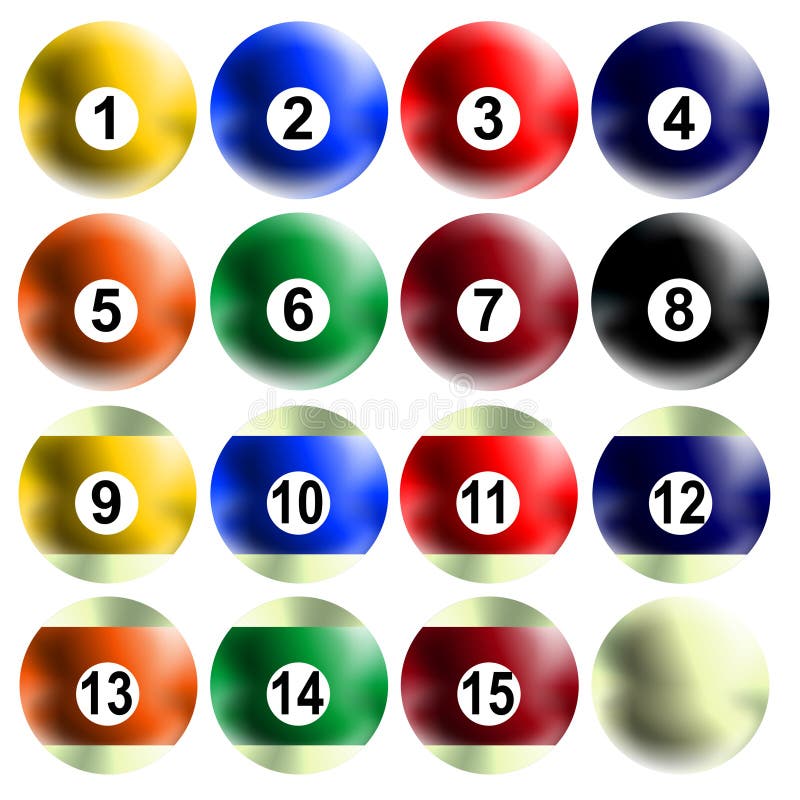 Billiard Balls Picture. Image 8425882