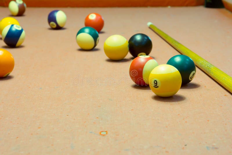 Billiard balls stock photo. Image of balls, gambling 65027688