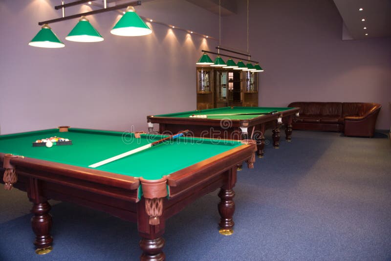 Billiard room