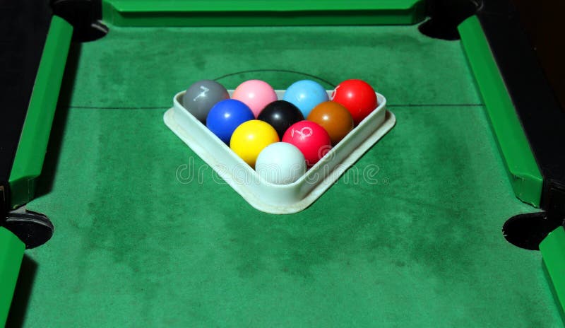 billiard ball table