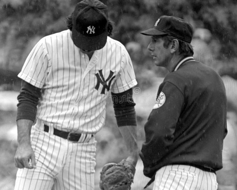 Billy Martin and Ed Figueroa