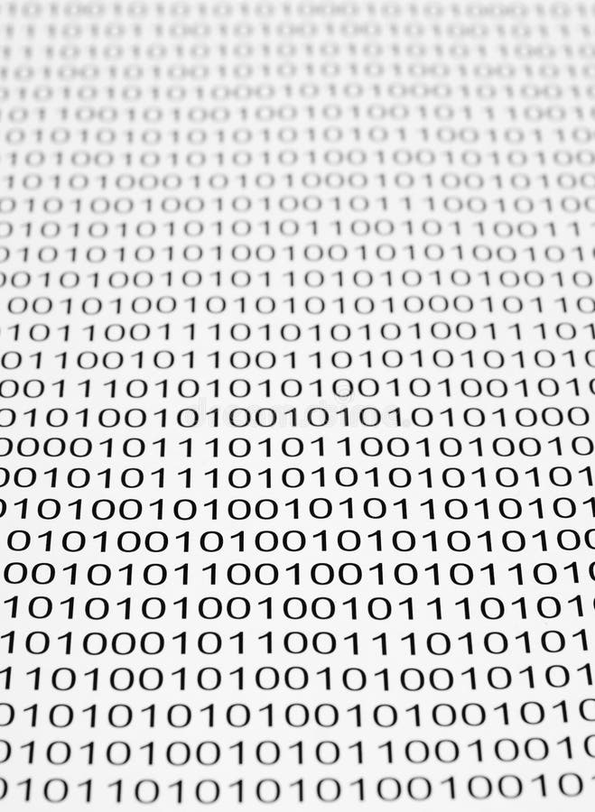 Background of a binary code. Background of a binary code