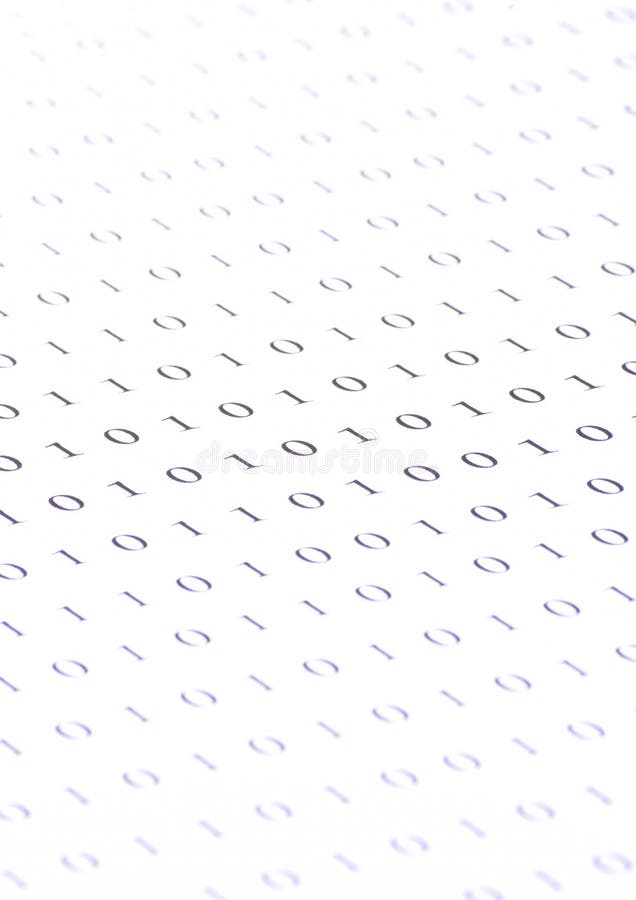 Binary code. Black binary code on a white background. Binary code streaming stock images, royalty-free photos and pictures