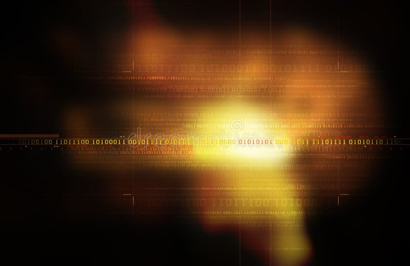 Binary Code stock illustration
