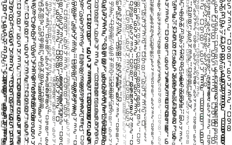 Binary code background abstract stock illustration
