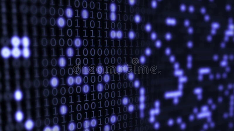 Binary code background stock illustration