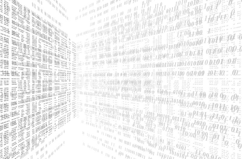 Binary code Background background abstract illustration vector illustration