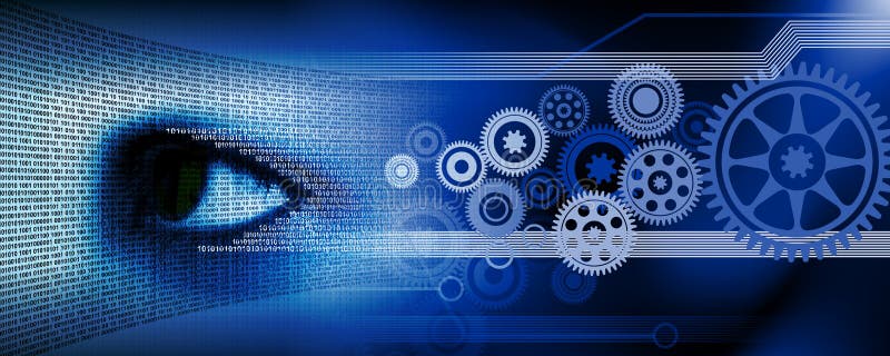 Binary Code Background with eye vision, Digital Abstract technology background. Java, coding. many uses for advertising, book page, paintings, printing, mobile backgrounds, book, covers, screen savers, web page, landscapes, greeting cards, letter head etc. Coding mesh illustrations