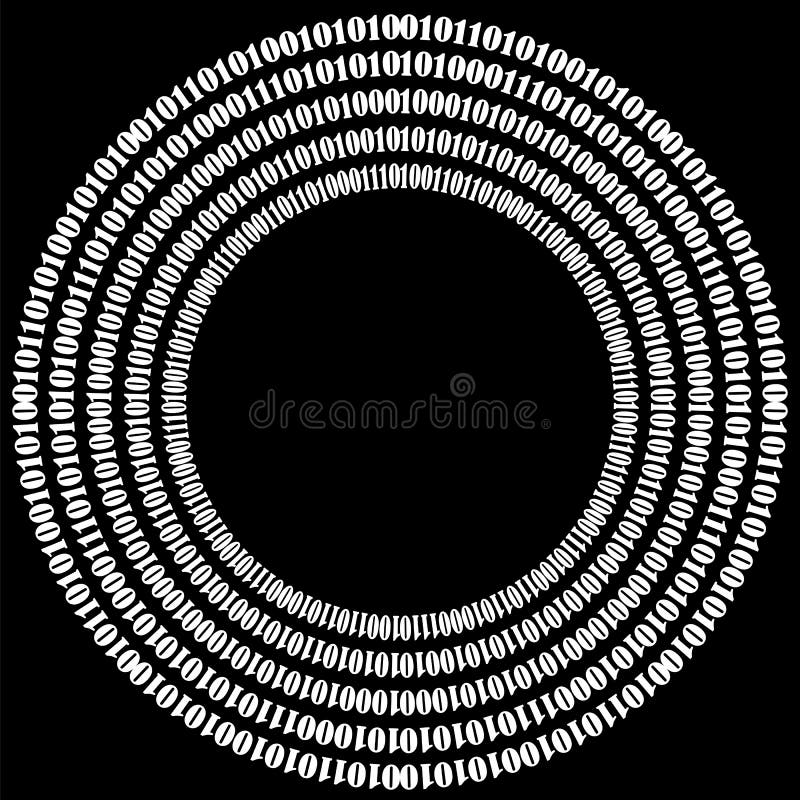 Binary Code Background. Numbers Concept. Algorithm, Data Code, Decryption and Encoding. Background programming binary code vectors