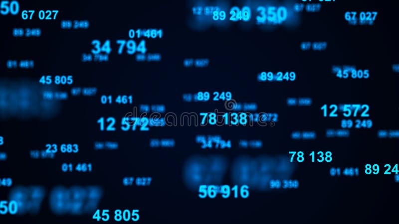 Ψηφιακό μπλε υπόβαθρο Κώδικας πληροφοριών binary code computer r