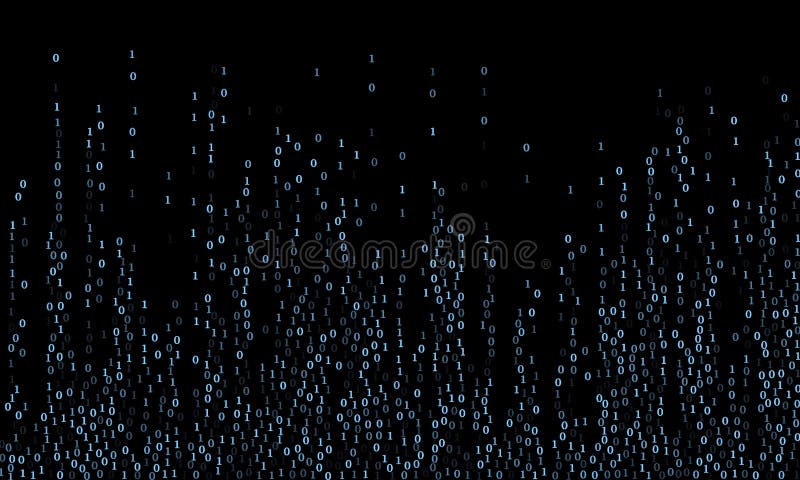 Binary code cyber monday sale background. royalty free illustration Binary code cyber monday sale background. royalty free illustration