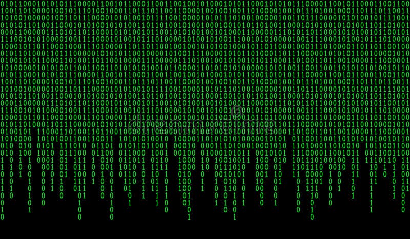 Binary code pattern stock illustration. Illustration of digital - 135094665