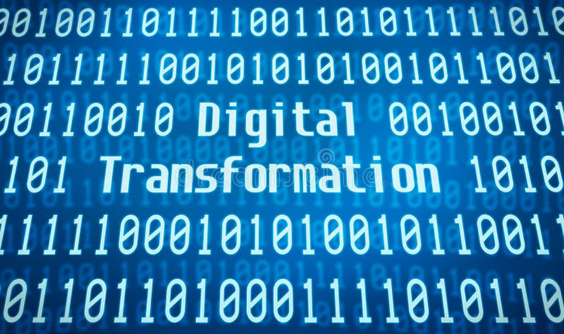Digital Transformation royalty free stock photos