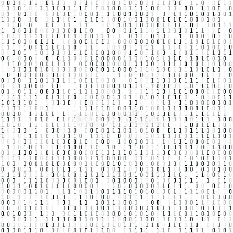Binary Coding Wallpaper. Computer Digital Information. Encryption and