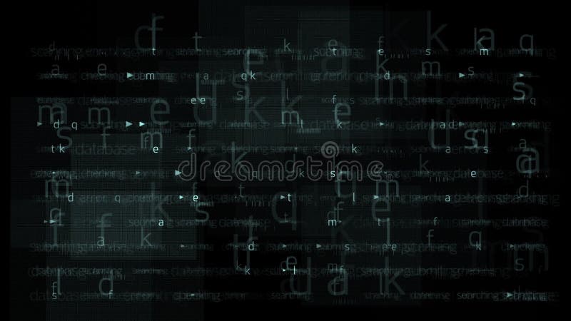 Binary Computer Code Background Stock Footage - Video of database ...
