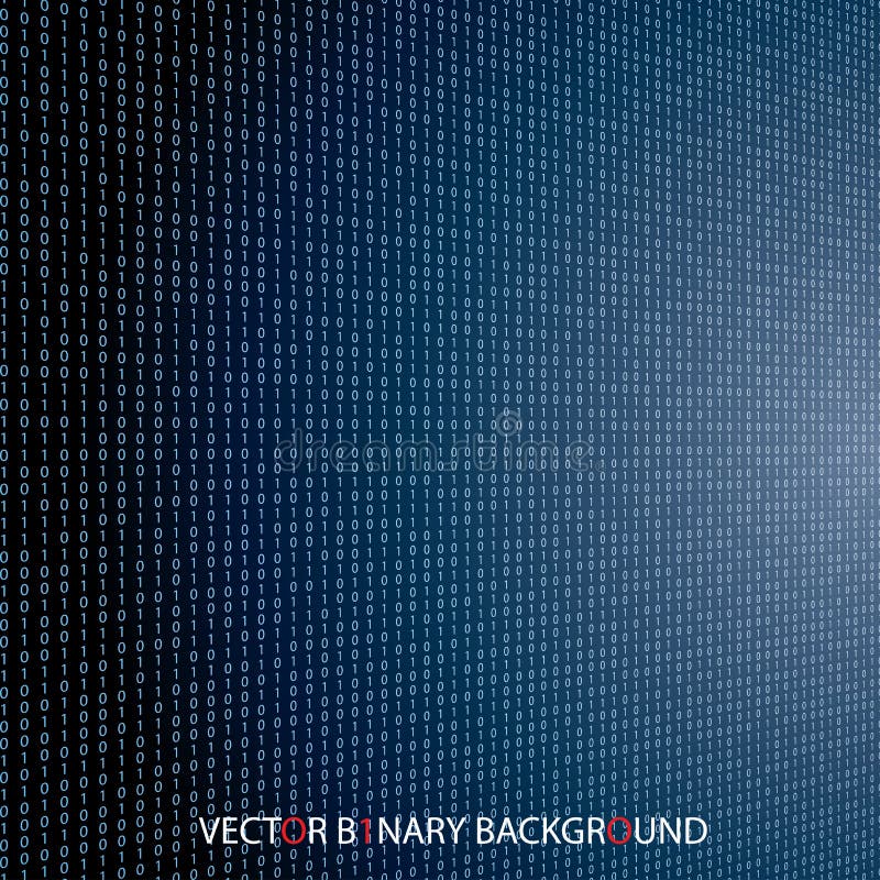 Binary persp stock illustration Binary persp stock illustration