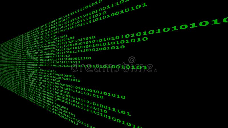 Binary stream stock photo Binary stream stock photo